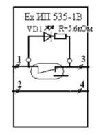 Схема включения ЕхИП535-1В