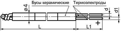 Термоэлектрический преобразователь ТПП/1-0679-01Б, ТПР/1-0679-01Б Термоэлектрический преобразователь ТПП/1-0679-01Б, ТПР/1-0679-01Б